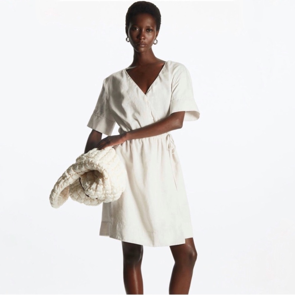 Cos Linen blend dress